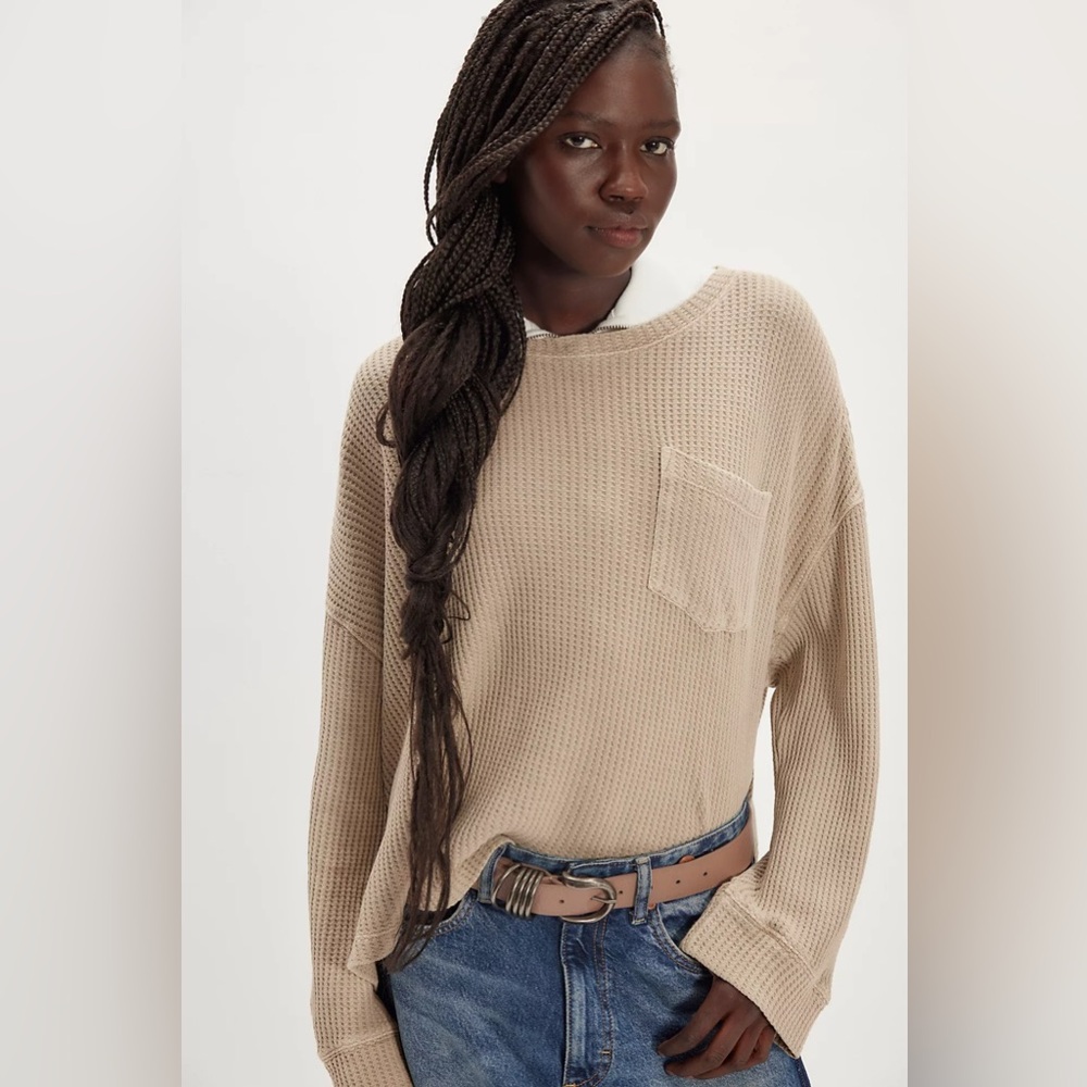 NWOT Free People x We The Free Dawson Pocket Thermal